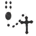 Black Plastic Rosaries - Package of 100 thumbnail 1
