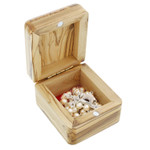 Our Lady of Fatima Olive Wood Box & Rosary thumbnail 2