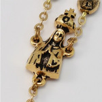 Fatima Gold Plated Rosary thumbnail 3