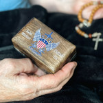 St. Michael Defend Us Rosary Box thumbnail 1