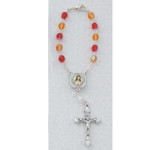 Sacred Heart Auto Rosary thumbnail 1