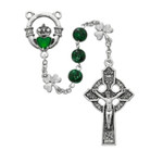 Irish Claddagh Rosary thumbnail 1