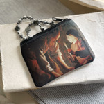 Personalized Saint Joseph the Carpenter Rosary Pouch thumbnail 2