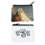 Personalized Sts. Monica and Augustine Rosary Pouch thumbnail 3