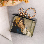 Personalized Madonna of the Streets Rosary Pouch thumbnail 1