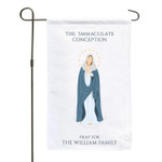 Immaculate Conception Personalized Garden Flag thumbnail 2