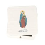 Our Lady of Perpetual Help White Magnetic box thumbnail 2