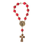 Holy Family One Decade Rosary Door Hanger thumbnail 1