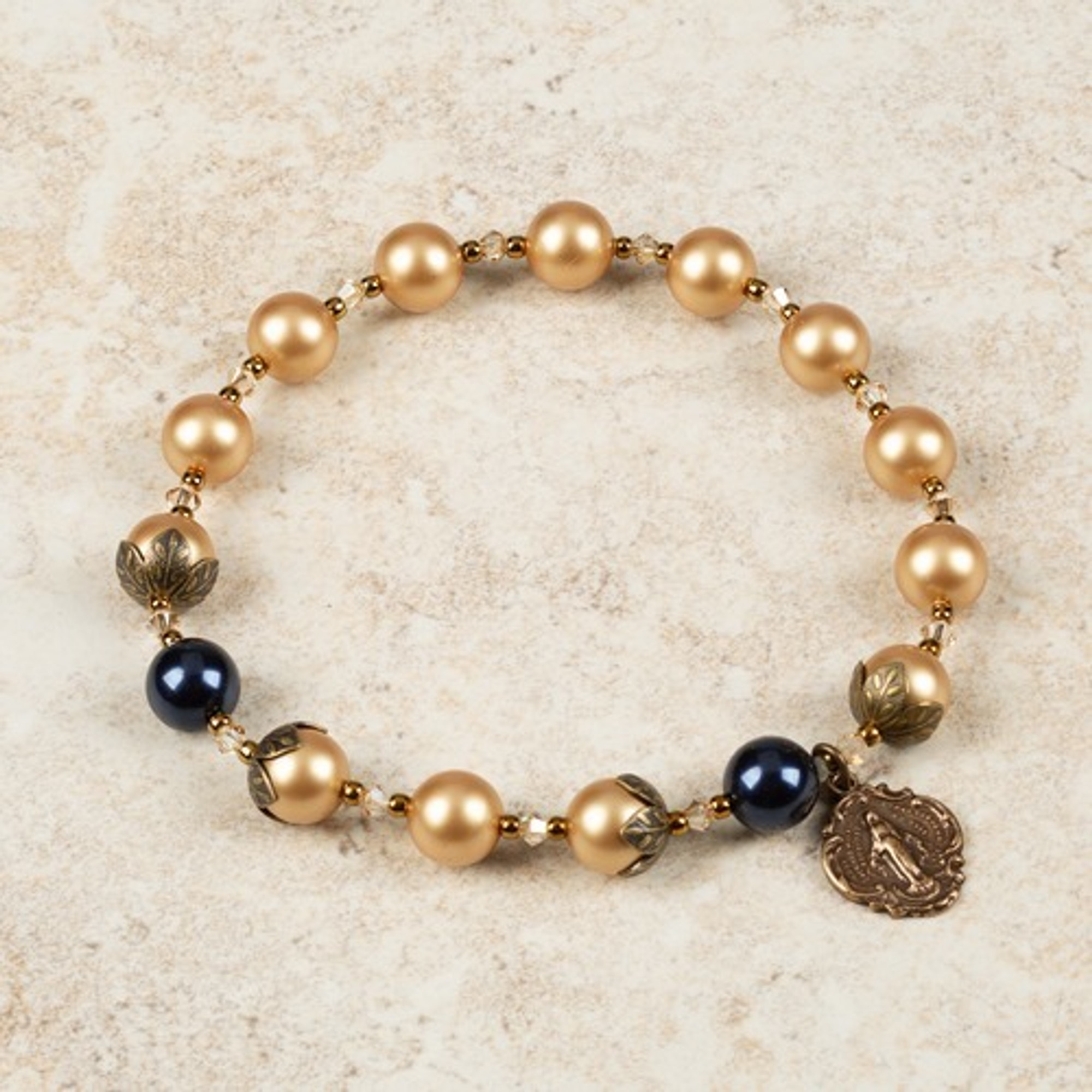 Pearl rosary bracelet Clearance