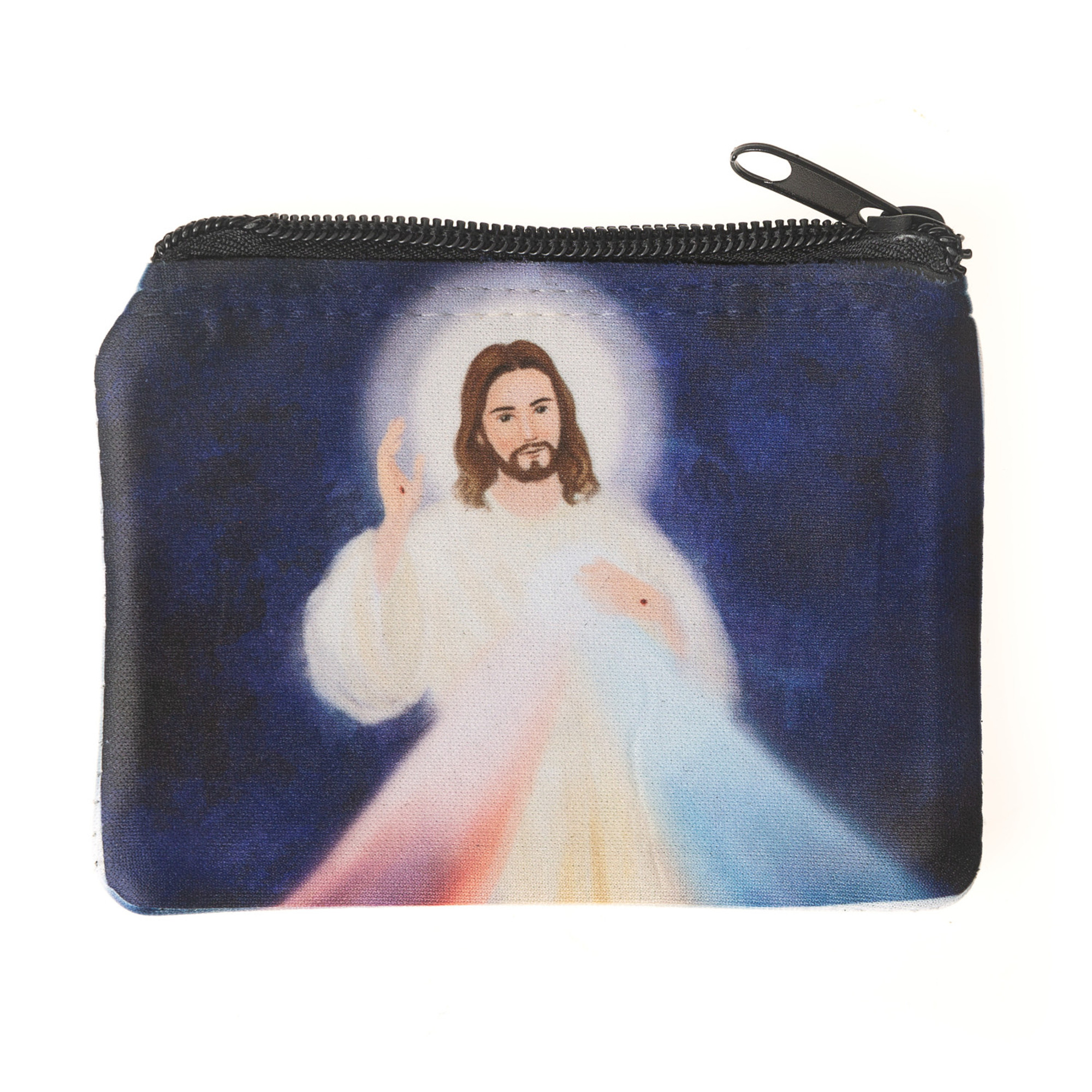 Personalized Divine Mercy Night Sky Rosary Pouch ™ 