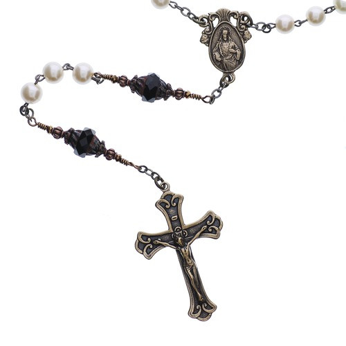 Pearl Sacred Heart Rosary