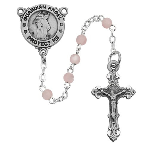 Pink Guardian Angel Youth Rosary