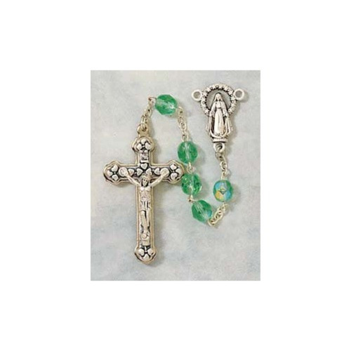 Birthstone Rosary - August