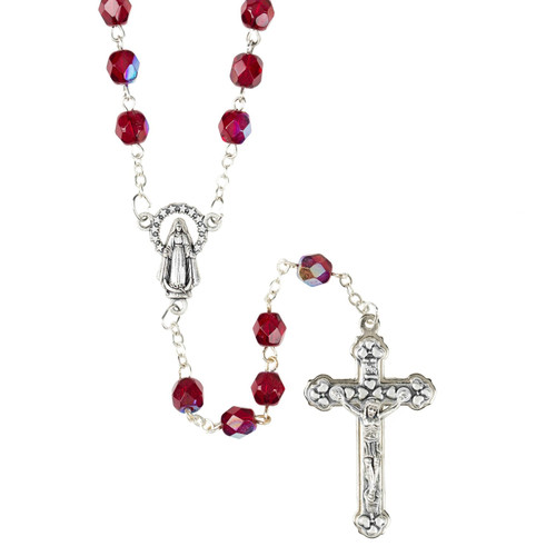 Birthstone Rosary - January