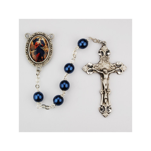 Blue Our Lady Undoer of Knots Rosary
