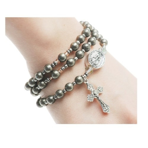 12 PCS Baptism Bracelet Party Favor - Five Decde Memory Wire Wrap Rosary  Bracelet with Angel Charm Christening Recuerdos de Bautizo : Amazon.ca:  Health & Personal Care