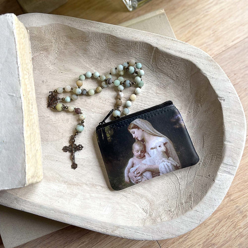 Personalized L'Innocence Rosary Pouch