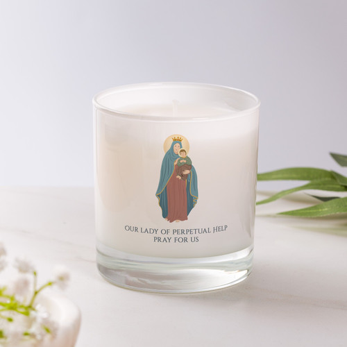 Our Lady of Perpetual Help Candle