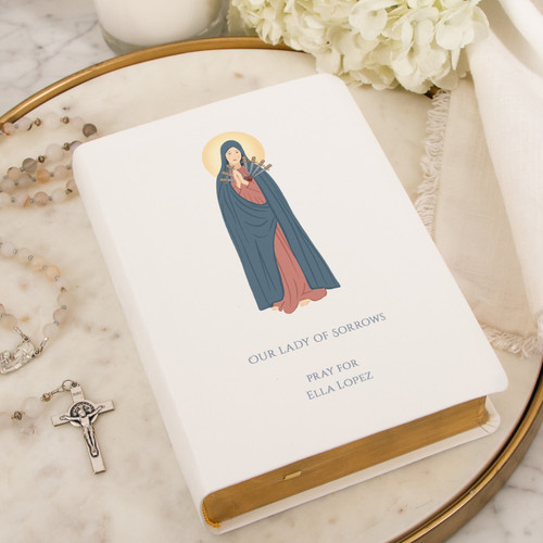 Personalized Our Lady of Sorrows Bible