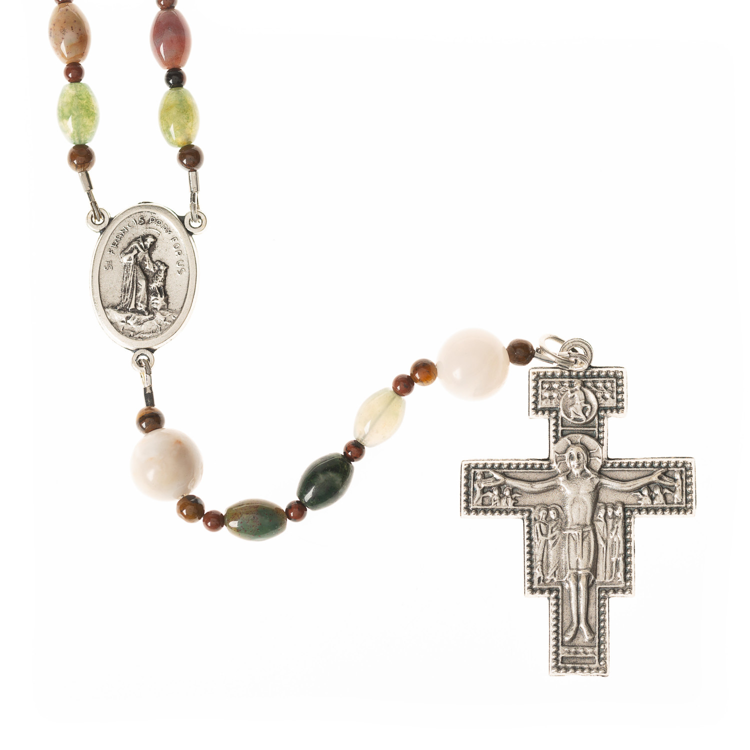 St. Francis Stone Rosary