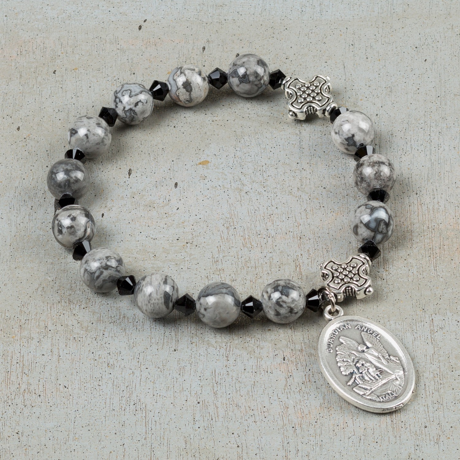 Catholic All Saints Bracelet - Round Charms| MedjugorjeGifts