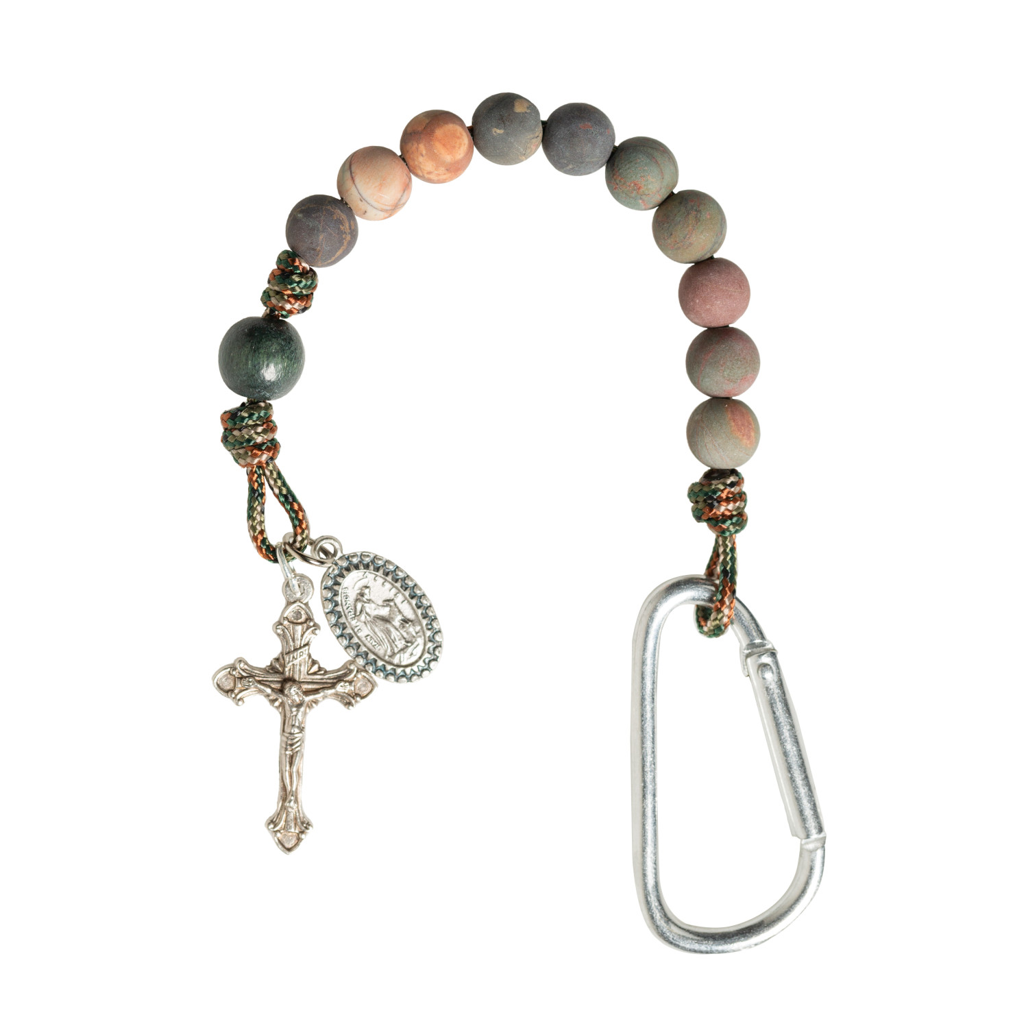 Single Decade Cord Ladder Rosary, Wooden Rosary Tenner, Pocket Rosary,  Saint Francis of Assisi, Tau Cross Rosary, Travel Rosary, Cord Rosary -   Canada