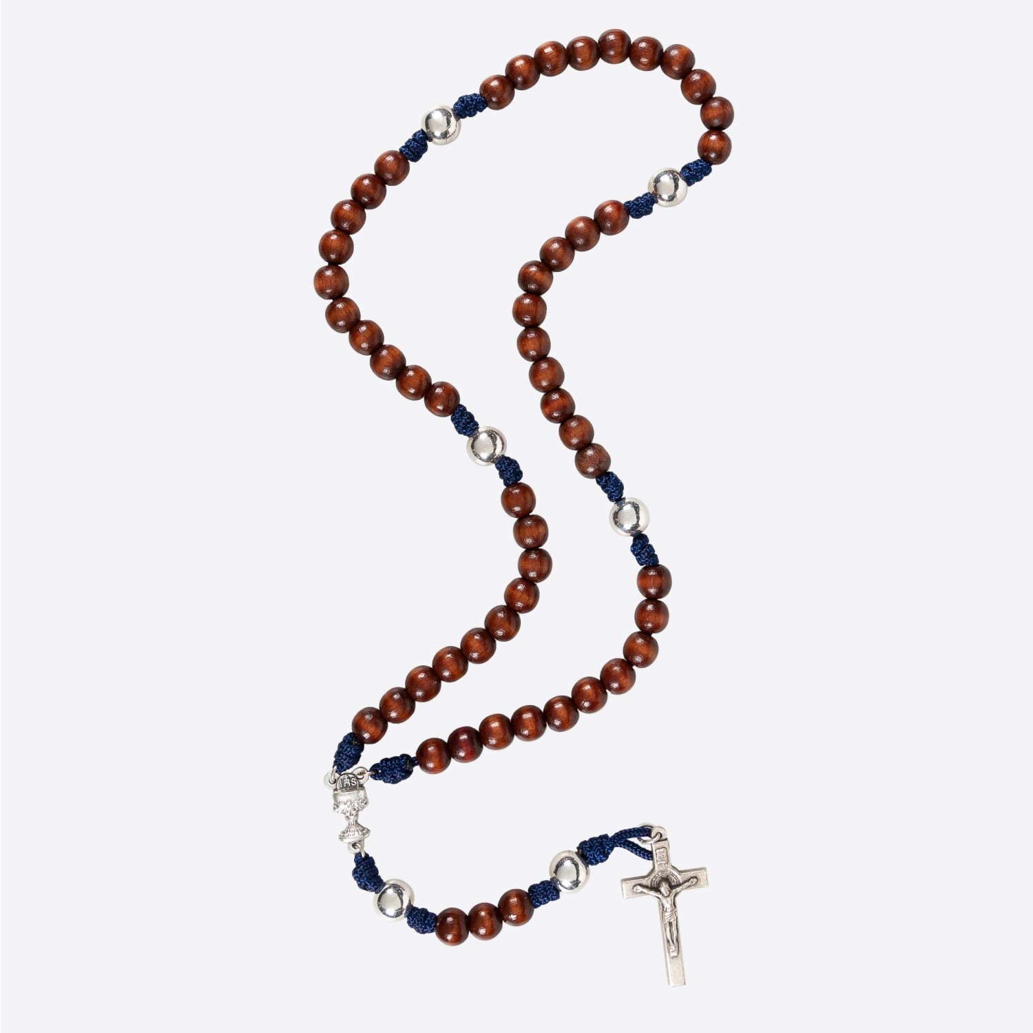 Faithful Catholic Wooden Rosary for Men, Our Father Sacred Handmade Wood  Beads Rosary Necklace with Our Lady Crucifix Cross, Rosarios Catolicos Para  Hombre | Amazon.com