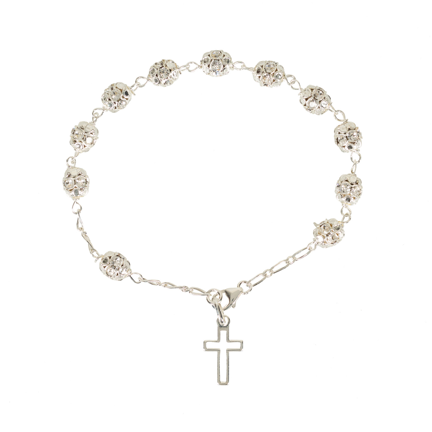 Rosary Bracelet Women Men Cross Beads Bracelets Praying Catholic Jewelry  Ornament | Fruugo NO