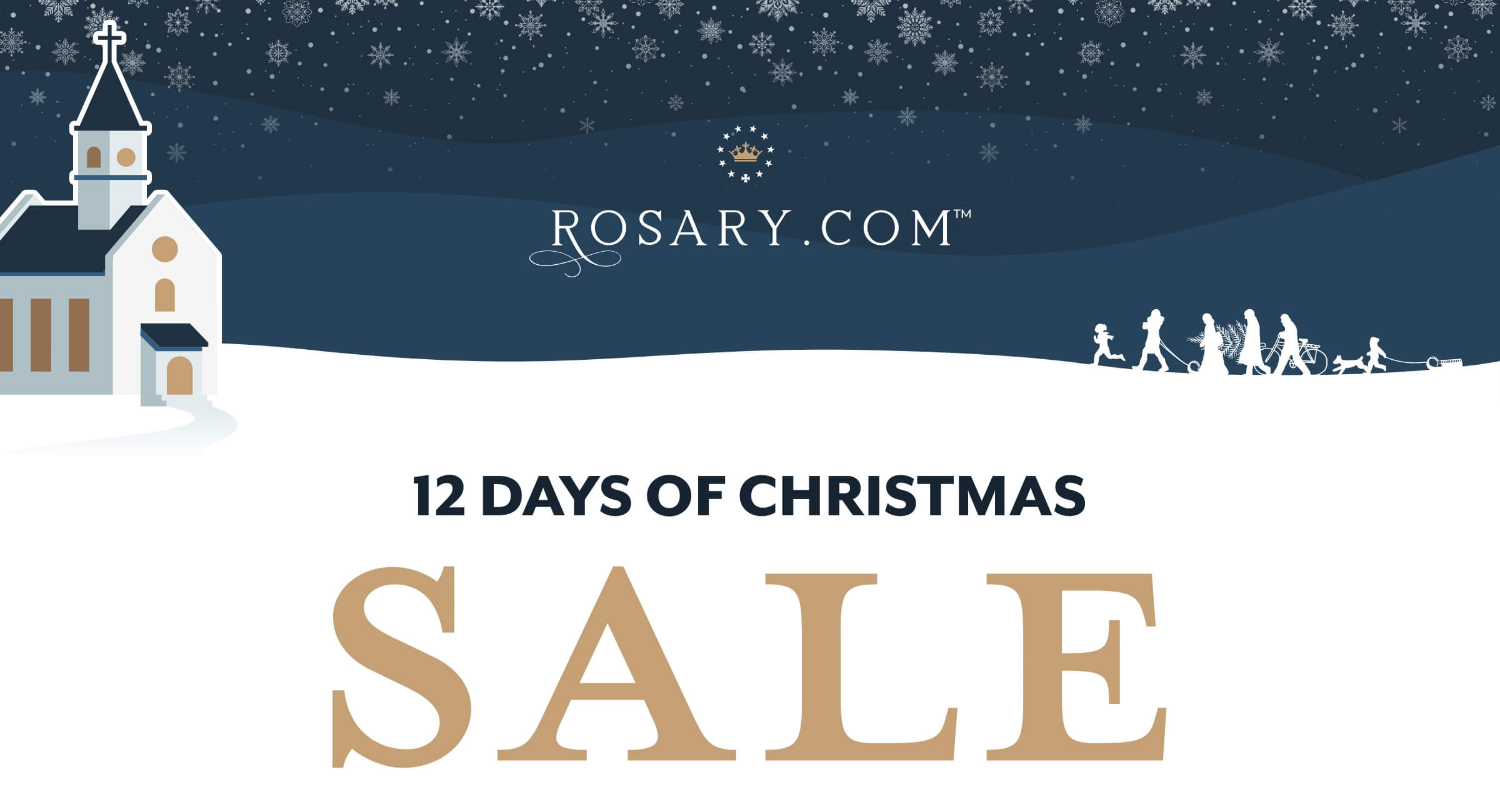 12 Days of Christmas Sale Banner