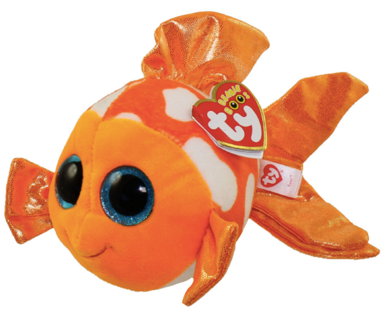 Beanie boo bear with fish Clearance