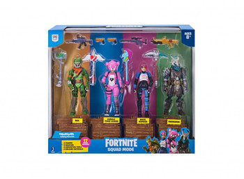 Fortnite Squad Mode 4 Figure Pack Fortnite Squad Mode 4 Figure Pack