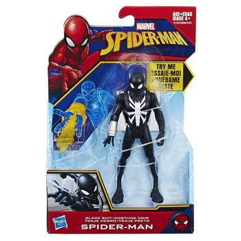 Hasbro Marvel 6-inch Black Suit Spiderman Hasbro Marvel 6-inch Black Suit Spiderman