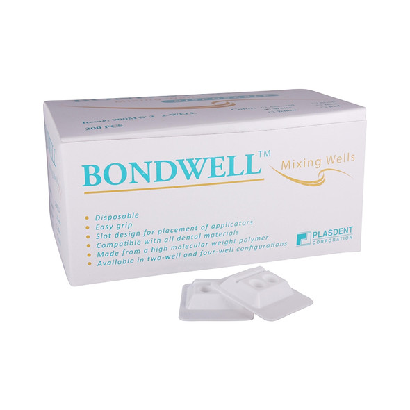 Bondwell Disposable Mixing Wells 2-Well