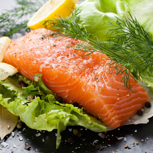 Fresh Copper River Coho Salmon Fillet