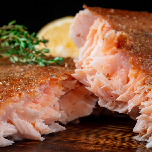 Smoked King Salmon (Cajun)