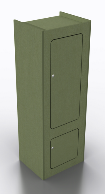 Campervan wardrobe/Cupboard -1400mm tall (RH Hinge)