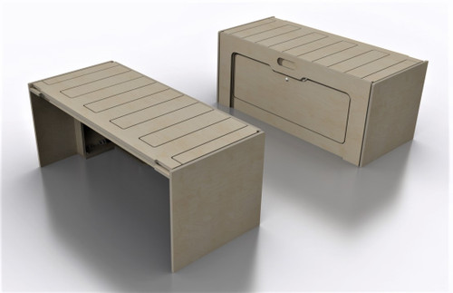 Twin Sliding Campervan Benches (Ducato/Relay/Boxer)
