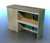 Side Campervan Kitchen & Fridge Pod-930