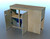 Side Campervan Kitchen & Fridge Pod-930