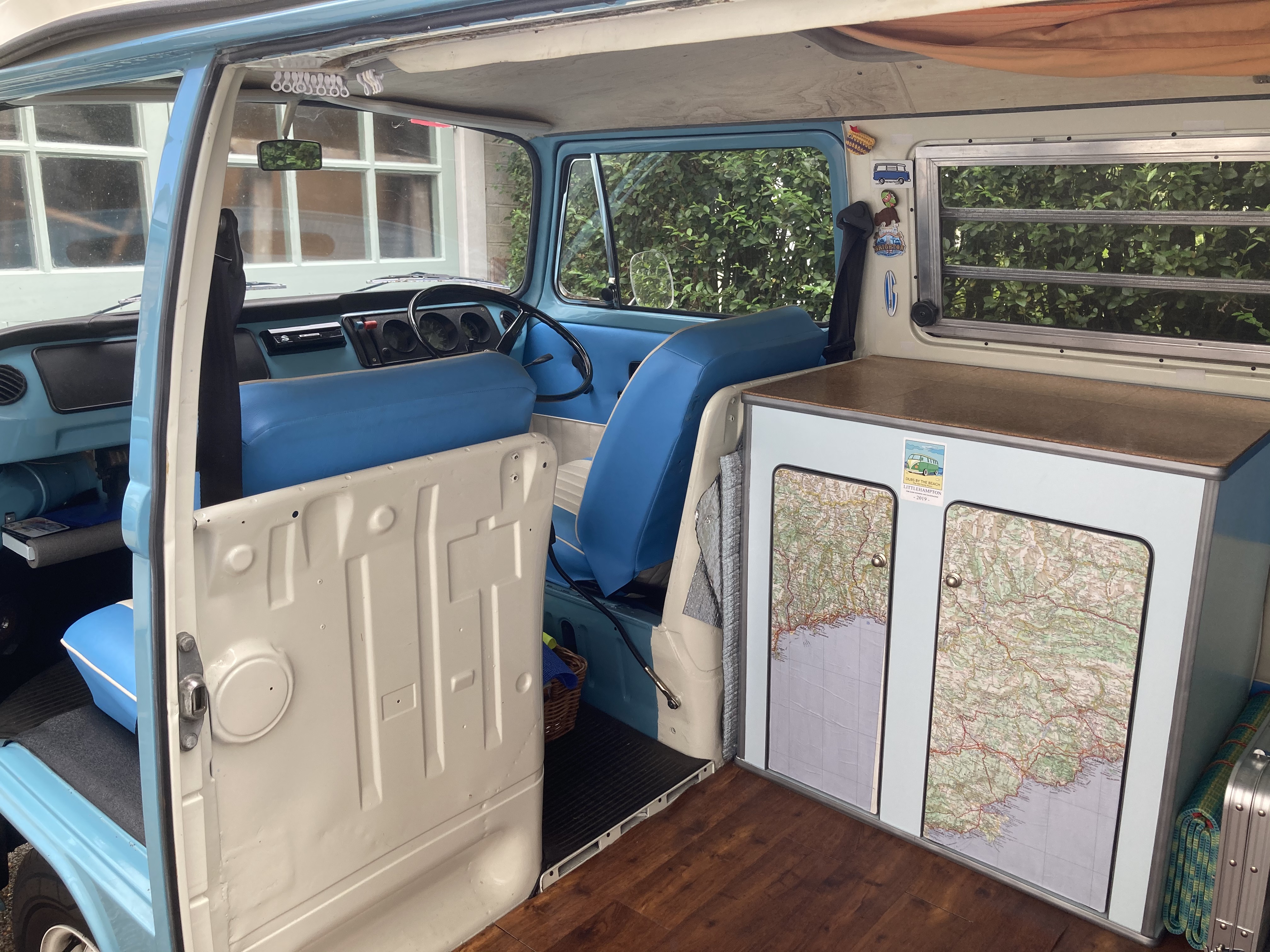 VW T2 Campervan cupboard