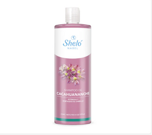 Shampoo with cacahuana