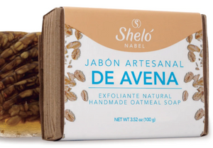 Jabon artesanal de avena exfoliante Jabon artesanal de avena exfoliante