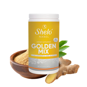 Golden Mix Cúrcuma y Jengibre 480g - Bebida Bienestar Antiinflamatoria