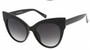 Women's Oversize Cat Eye Frame Gradient Lens Sunglasses
