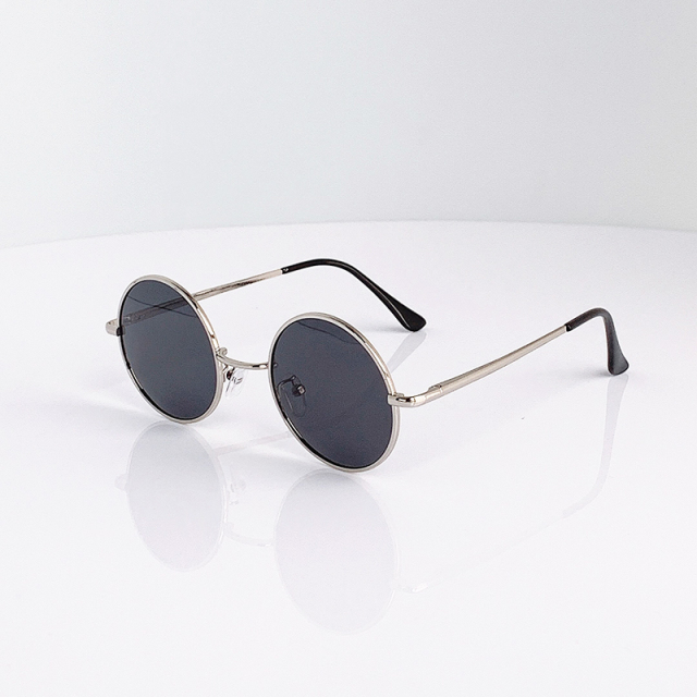 Retro Vintage Round Polarized Sunglasses display picture 2