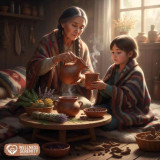 Wellness Serenity Herbal Tea – 12 Tea Bags (Caffeine Free Sleep Blend)