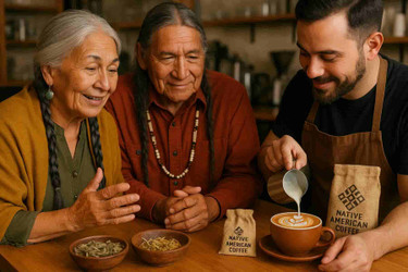 “From Sunrise to Sunset, our ancestors guide every pour.”