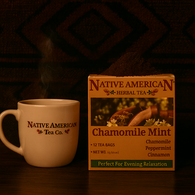 Chamomile Mint Herbal Tea – Caffeine-Free Relaxation