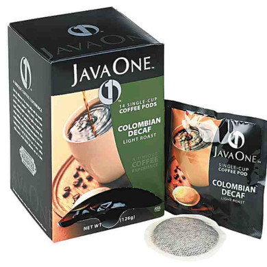 JavaOne Decaf Colombian Coffee Pods