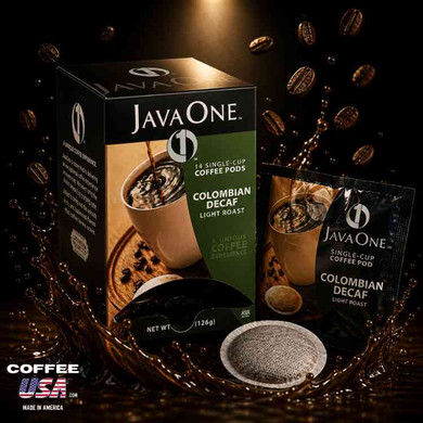 JavaOne Decaf Colombian Coffee Pods